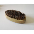 Amazon hot Natural cor de madeira javali pêlos barba escova de barba